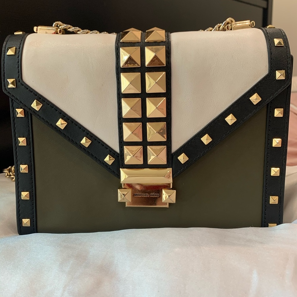 Michael Kors studded handbag